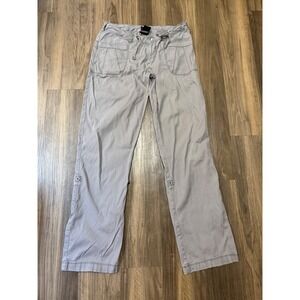 The North Face Pants Womens 8 Gray Nobel Stretch Pant Roll-Up UPF 30‎ Hiking